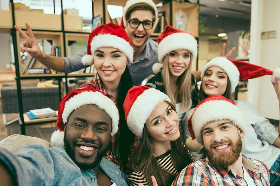 La cena de empresa en Navidad