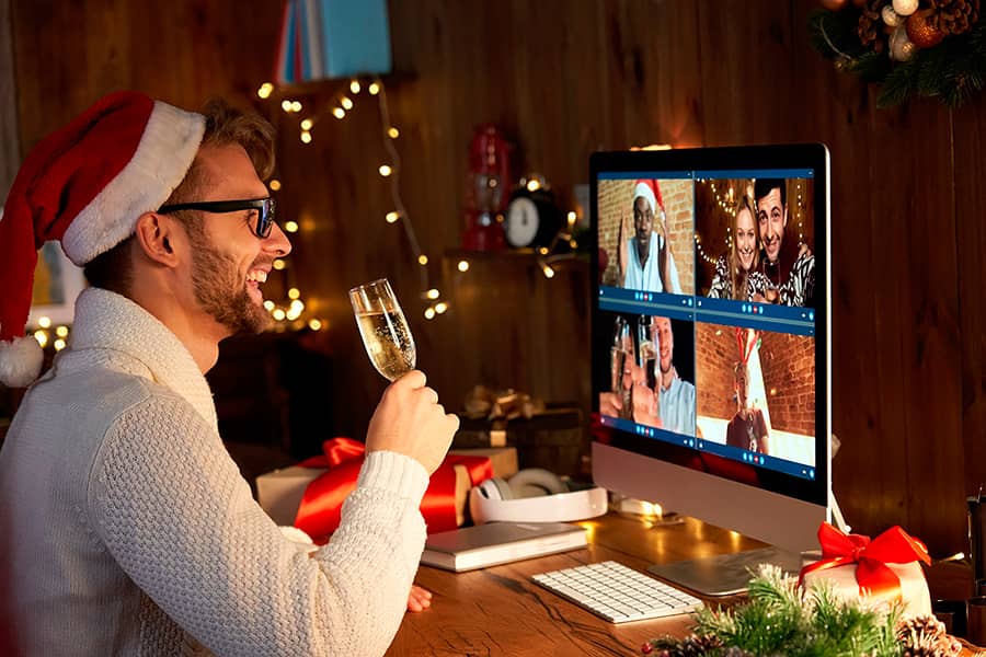 Cómo hacer tu cena de navidad de empresa virtual