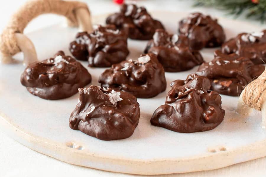 Rocas de Chocolate - Receta Navideña